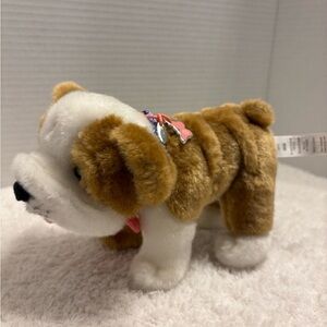 American Girl Joss's pet bulldog Plush Dog Murph - Retired